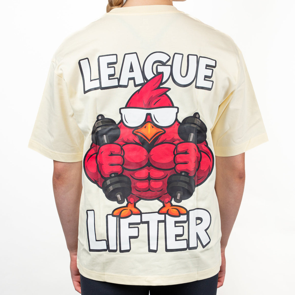 ELITE League Lifter oversized Cool Bird Edition, T-paita