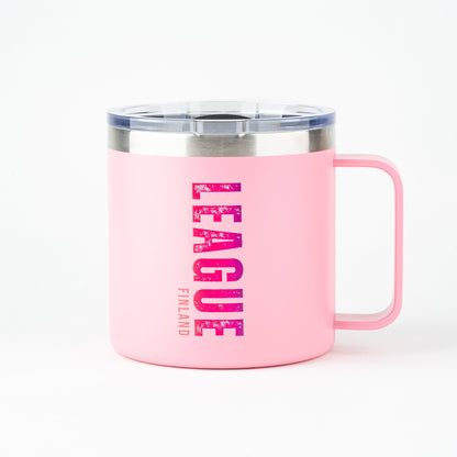LEAGUE Termosmuki kahvalla 0,41L
