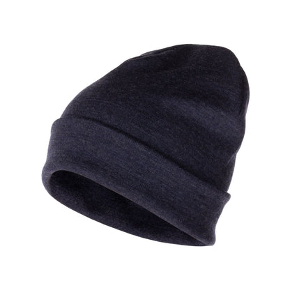 Blue Merino Wool Winter Hat – One Size