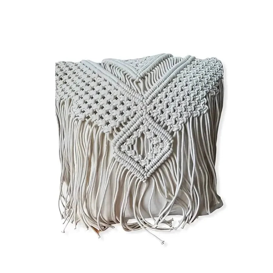 Makramee tyynynpäällinen