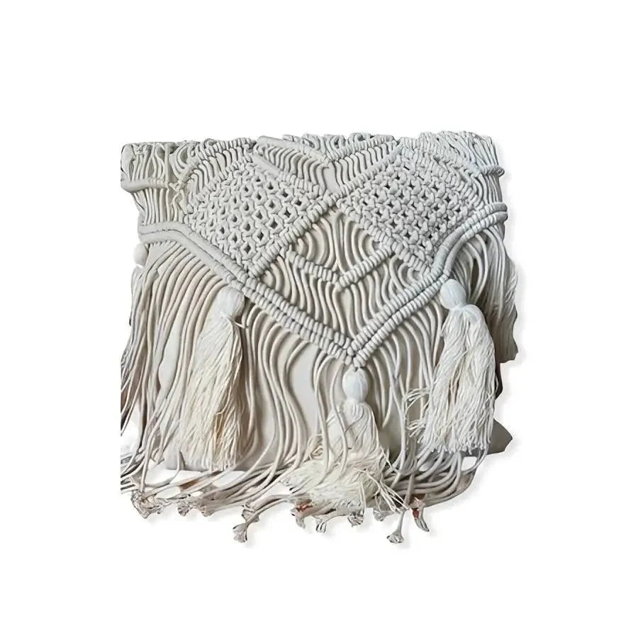 Makramee tyynynpäällinen