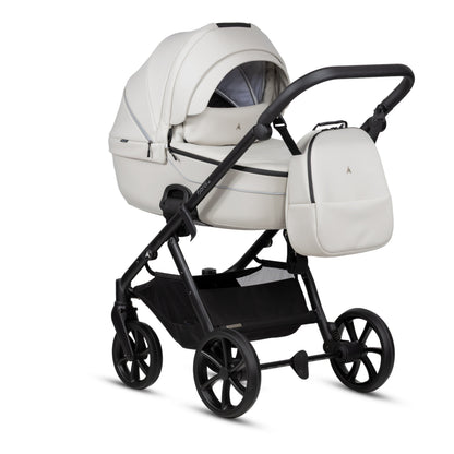 Noordi Fjordi V2 Leather 2027 2-in-1 Stroller – Cloud 817