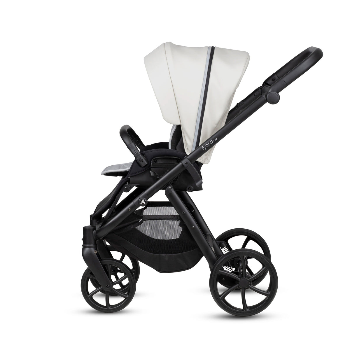 Noordi Fjordi V2 Leather 2027 2-in-1 Stroller – Cloud 817