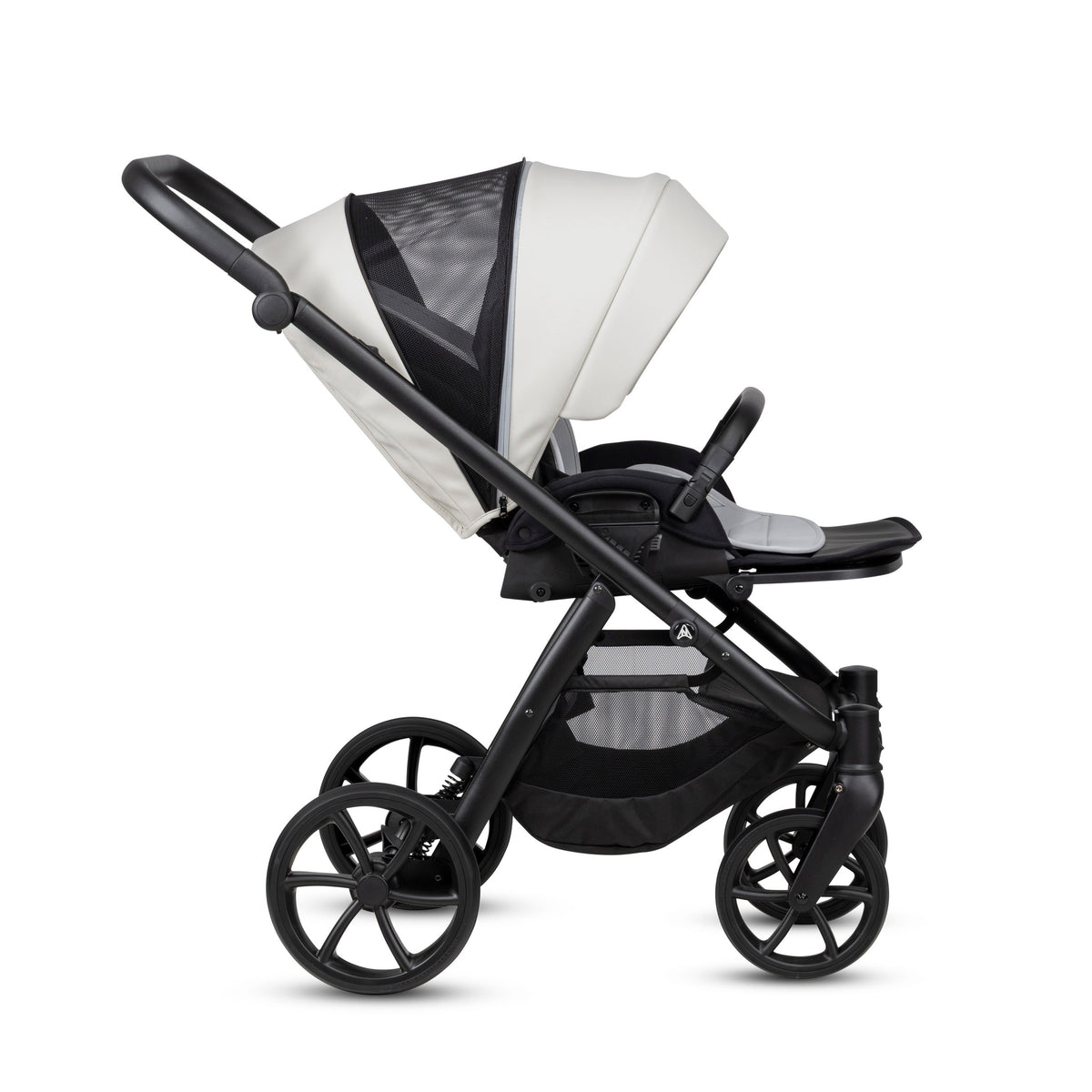 Noordi Fjordi V2 Leather 2027 2-in-1 Stroller – Cloud 817