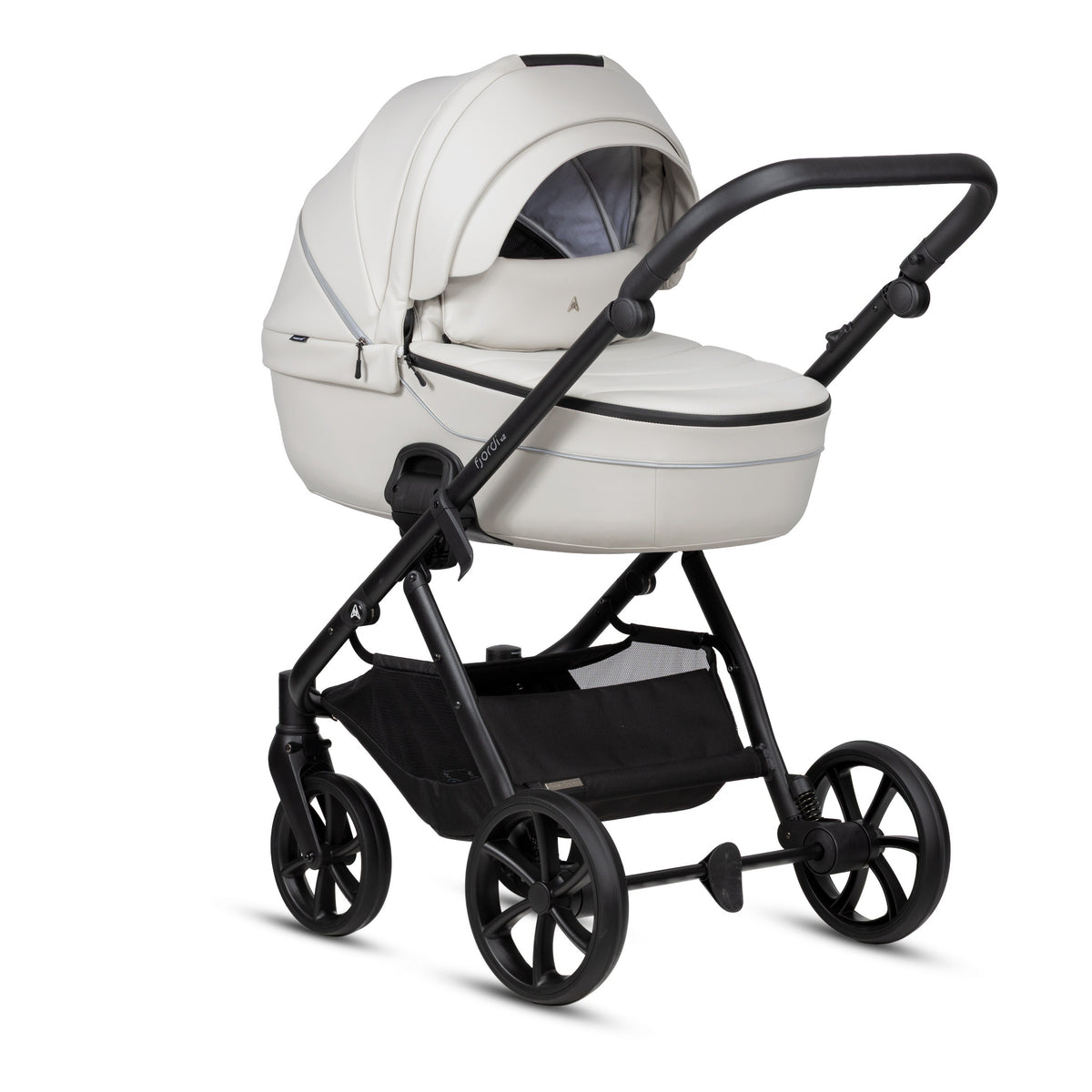 Noordi Fjordi V2 Leather 2027 2-in-1 Stroller – Cloud 817