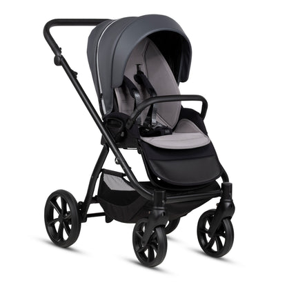 Noordi Fjordi V2 Leather 2027 2-in-1 Stroller – Shadow Grey 819