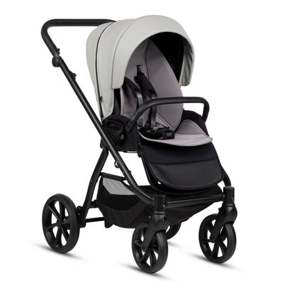 Noordi Fjordi V2 Leather 2027 2-in-1 Stroller – Sleet 074