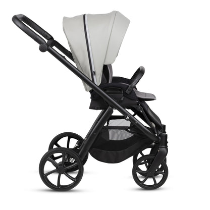 Noordi Fjordi V2 Leather 2027 2-in-1 Stroller – Sleet 074