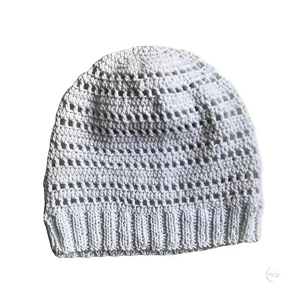 Valkoinen puuvillapipo