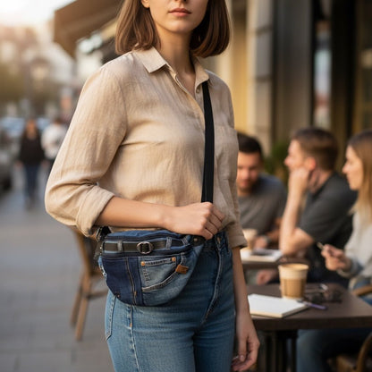 Vyölaukku-crossbody  Farkku